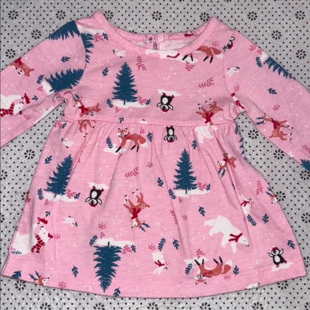 🛍 CUTE  LITTLE GIRLS DRESS SIZE 0-3 MONTHS 🛍